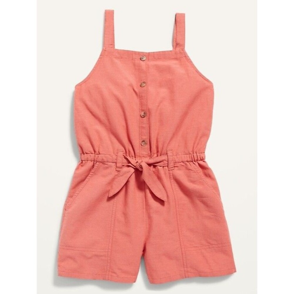 Old Navy Girls Orange Romper Size Xs